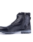 Alpine: Black Cap Toe Boot