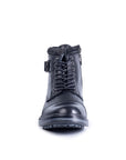 Alpine: Black Cap Toe Boot