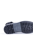 Alpine: Black Cap Toe Boot