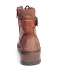 Alpine:Cognac Cap Toe Boot