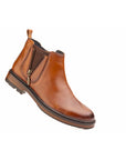 Modern Cognac Chelsea Boot