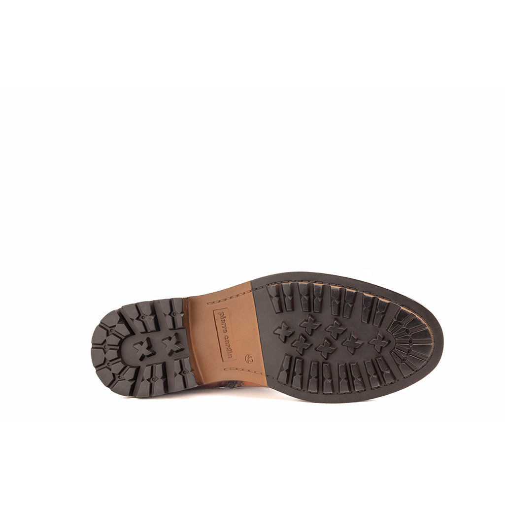 Modern Cognac Chelsea Boot