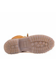 Andes: Camel Suede Laceup Boots