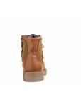 Andes: Olive Suede laceup boots