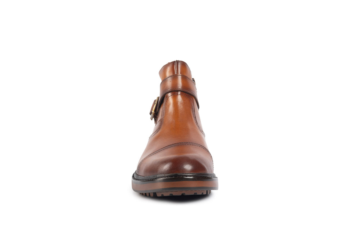 Eiger: Cognac Buckle Boot