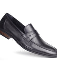 Signature Black Moc Loafer