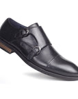 Double Strap Black Monk