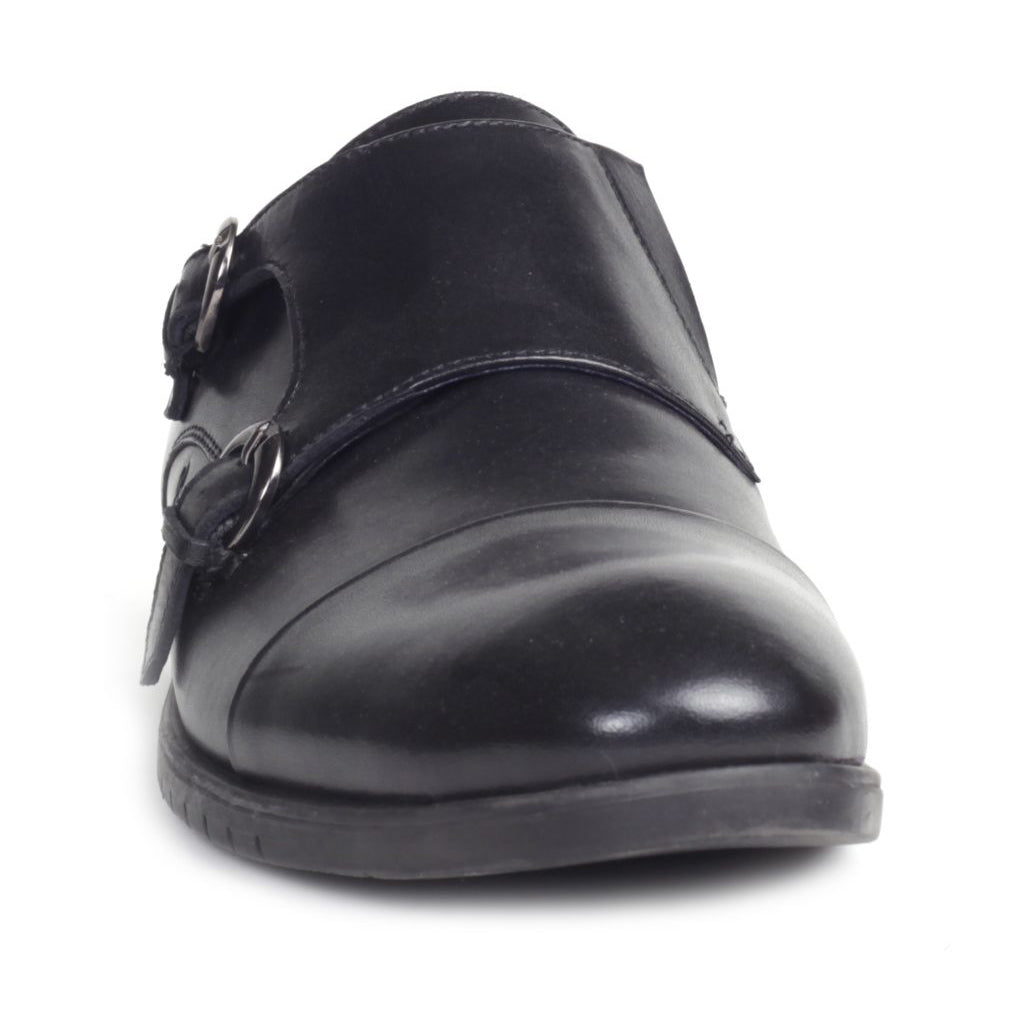 Double Strap Black Monk