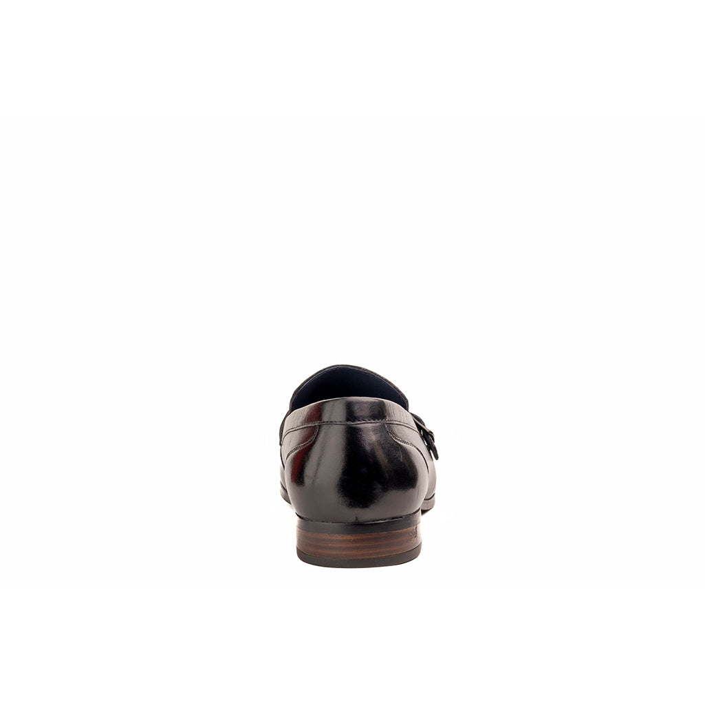 Single strap Black loafer