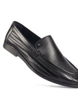 Soho Black Woven Loafer