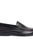 Soho Black Woven Loafer