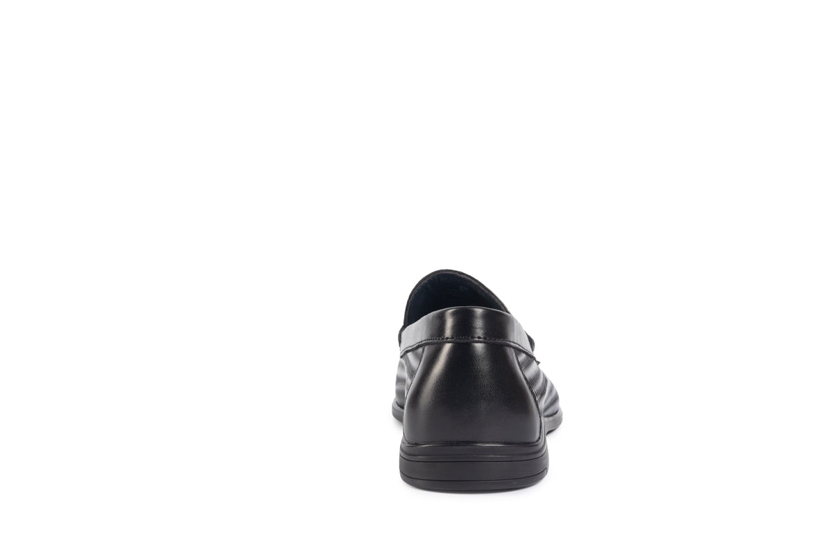 Soho Black Woven Loafer