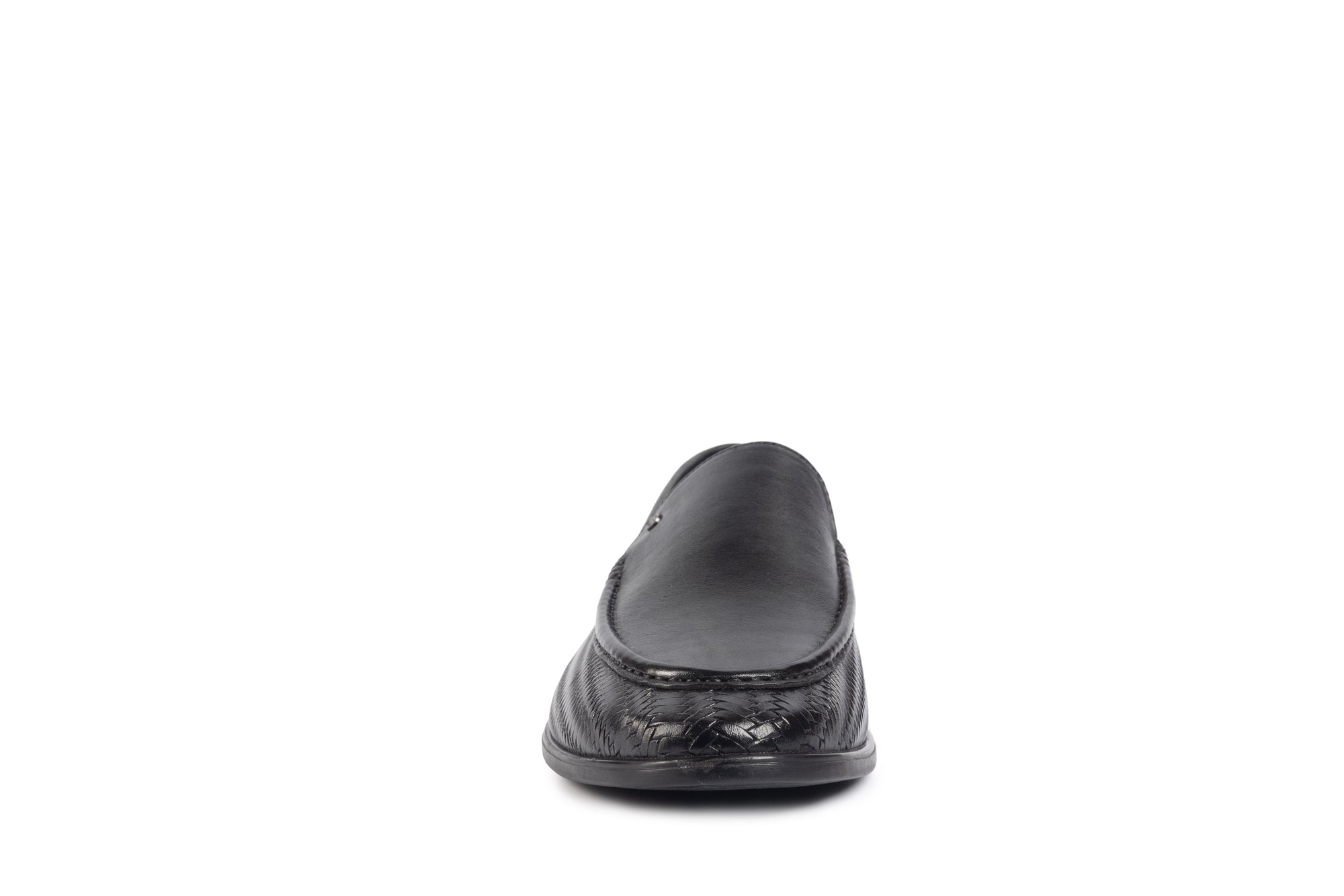 Soho Black Woven Loafer