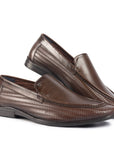 Soho Brown Woven Loafer