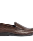 Soho Brown Woven Loafer