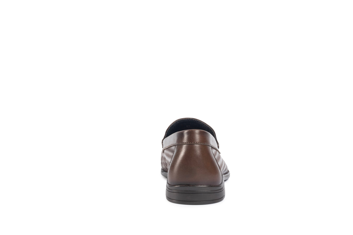 Soho Brown Woven Loafer