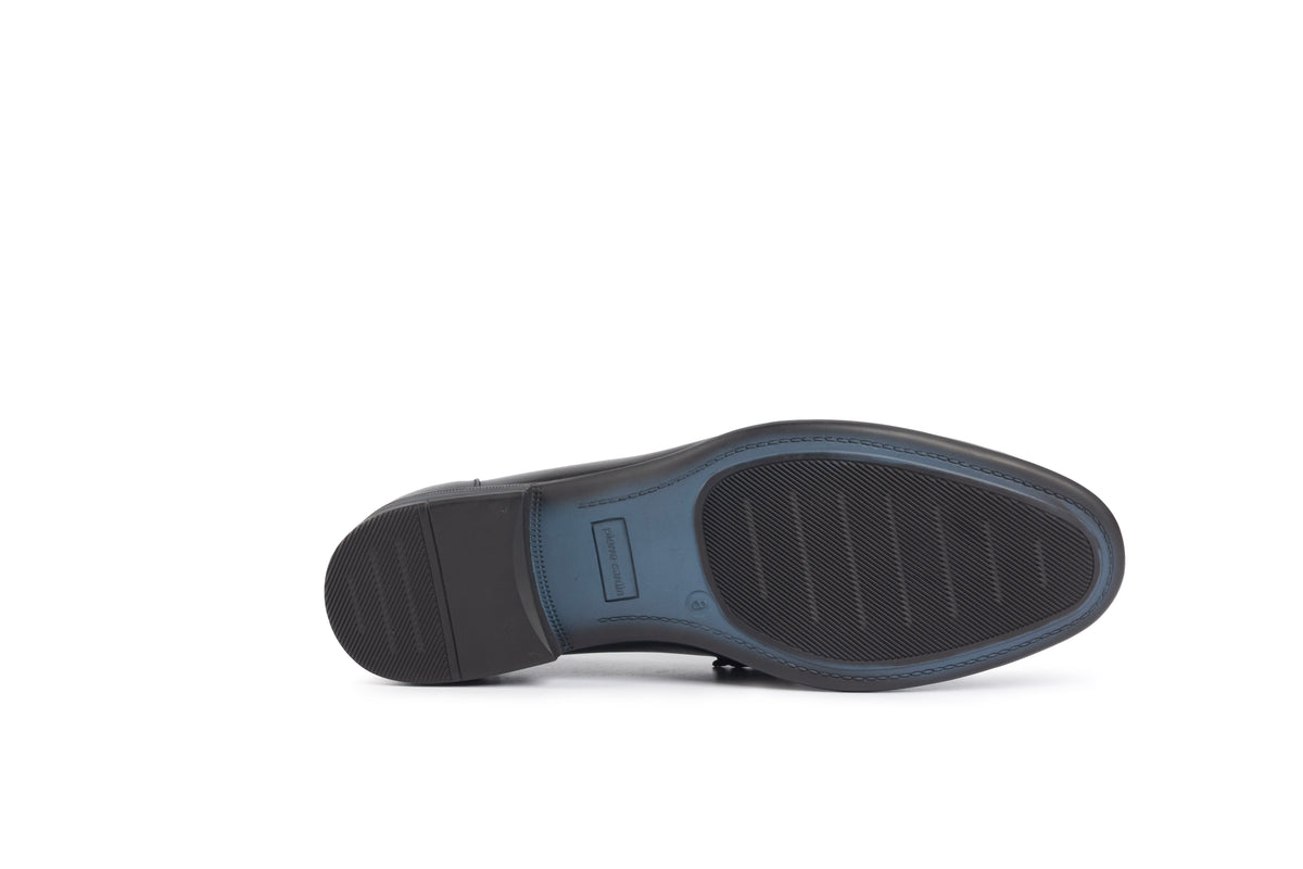 Genova Black Penny Loafer