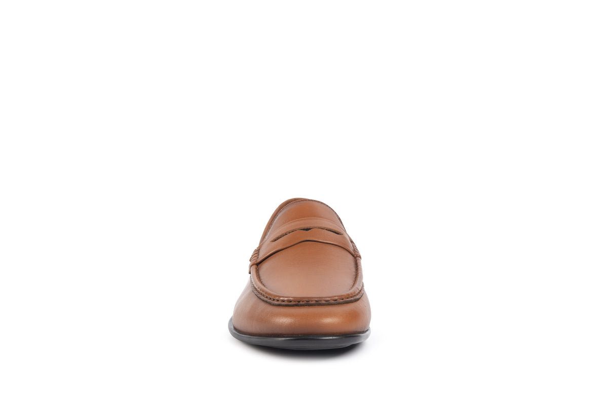 Genova Cognac Penny Loafer