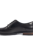 Trieste Black Plain-toe Oxford