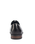 Trieste Black Plain-toe Oxford