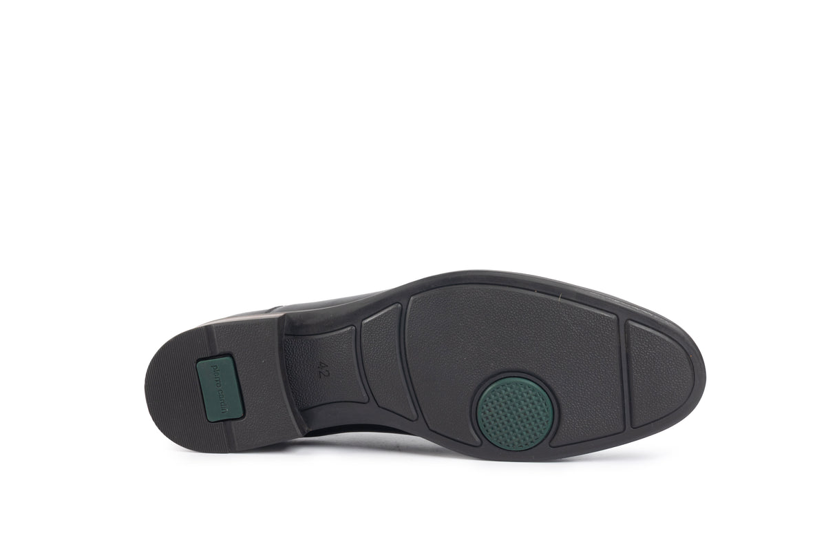Trieste Black Plain-toe Oxford