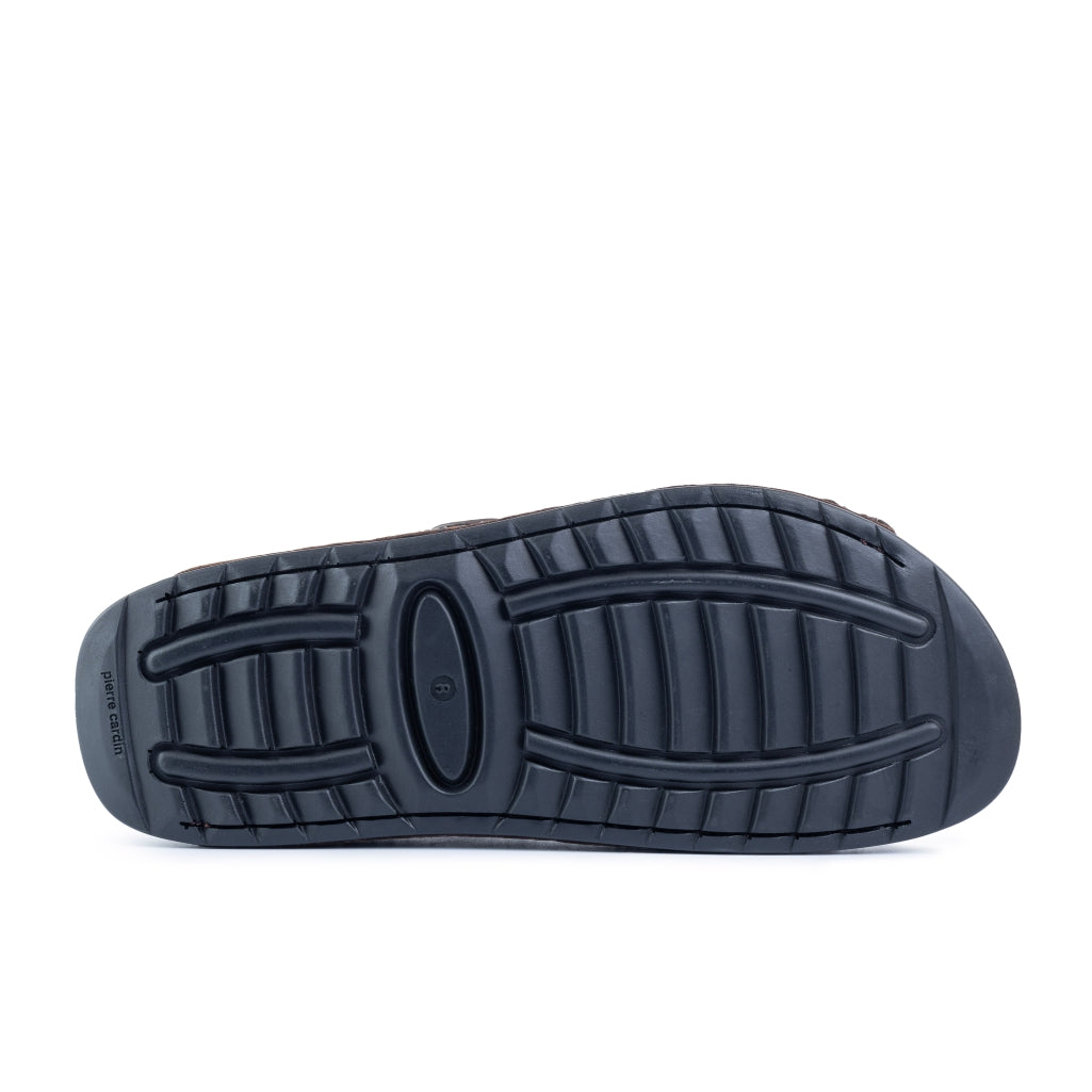 Riviera: Cafe Nubuck Strapless Sandal