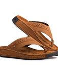 Riviera: Camel Nubuck Slipper