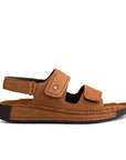 Riviera: Camel Nubuck Sandal
