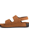 Riviera: Camel Nubuck Sandal