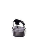Riviera: Black Polished Thong