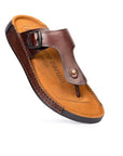 Riviera: Mid-brown Polished Thong