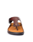 Riviera: Mid-brown Polished Thong