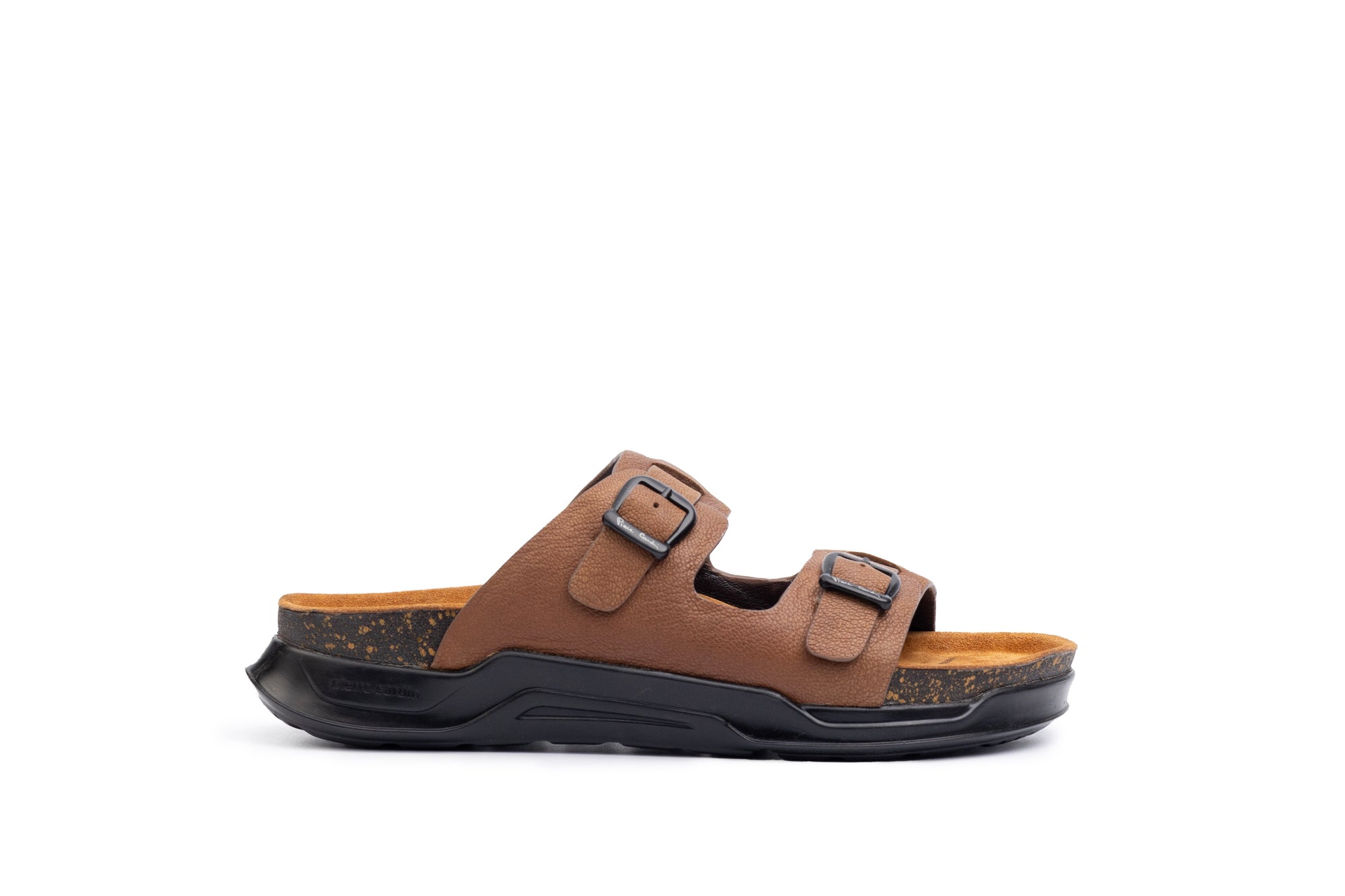 Embrace: Tan Stonewashed Adjustable Slides