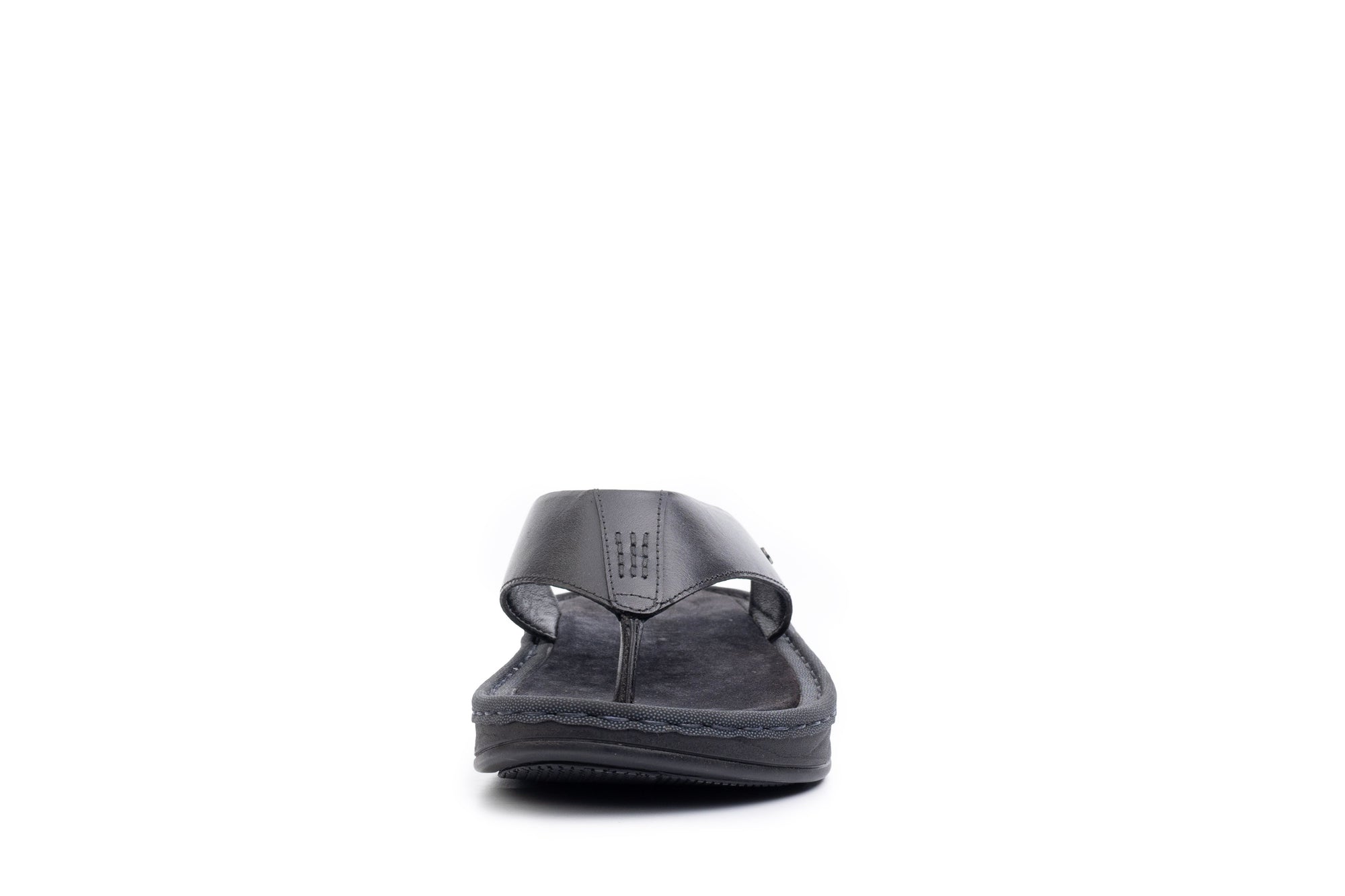 Hudson: Casual Black Slipper