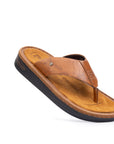 Hudson: Casual Tan Slipper