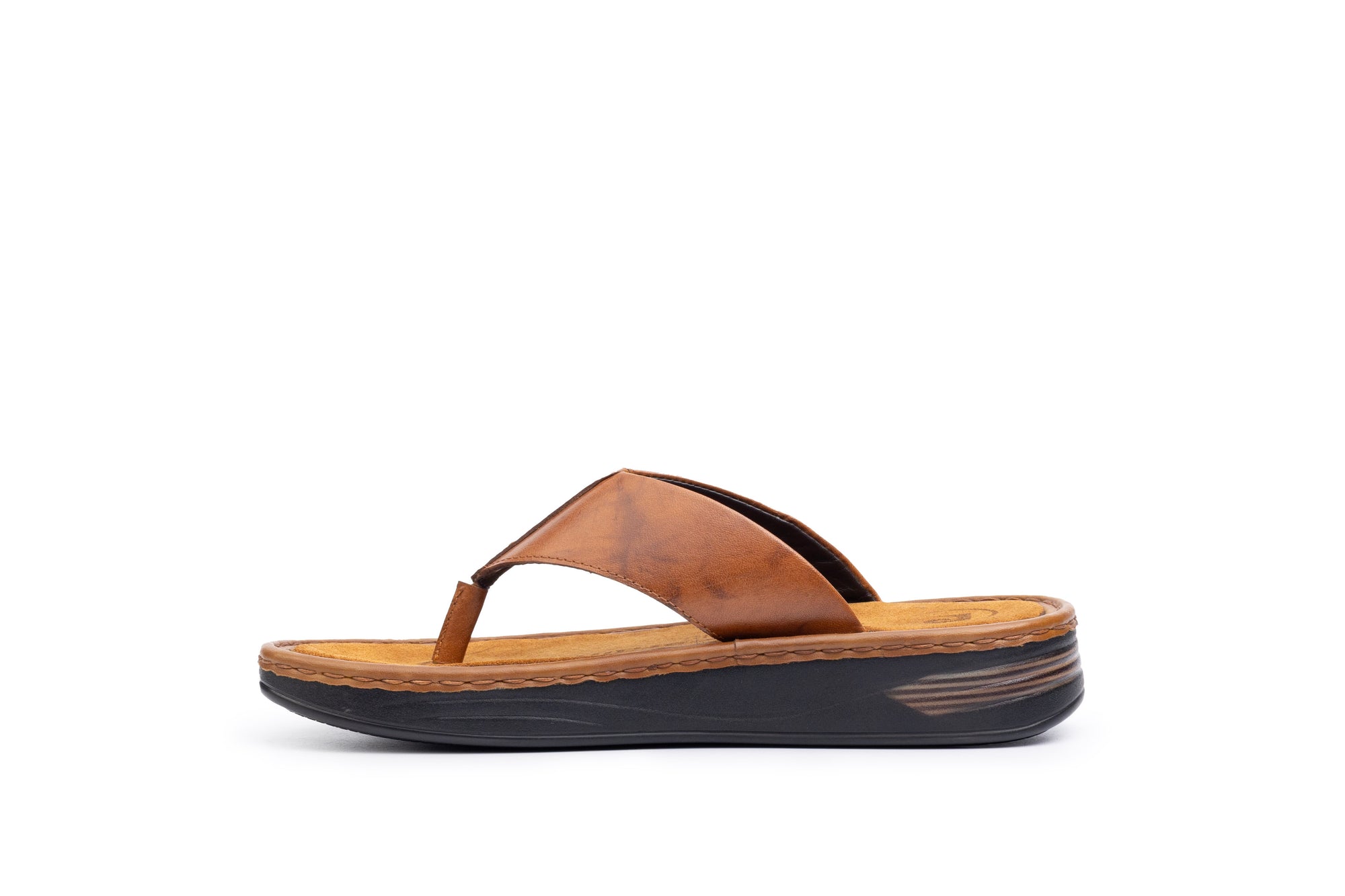 Hudson: Casual Tan Slipper