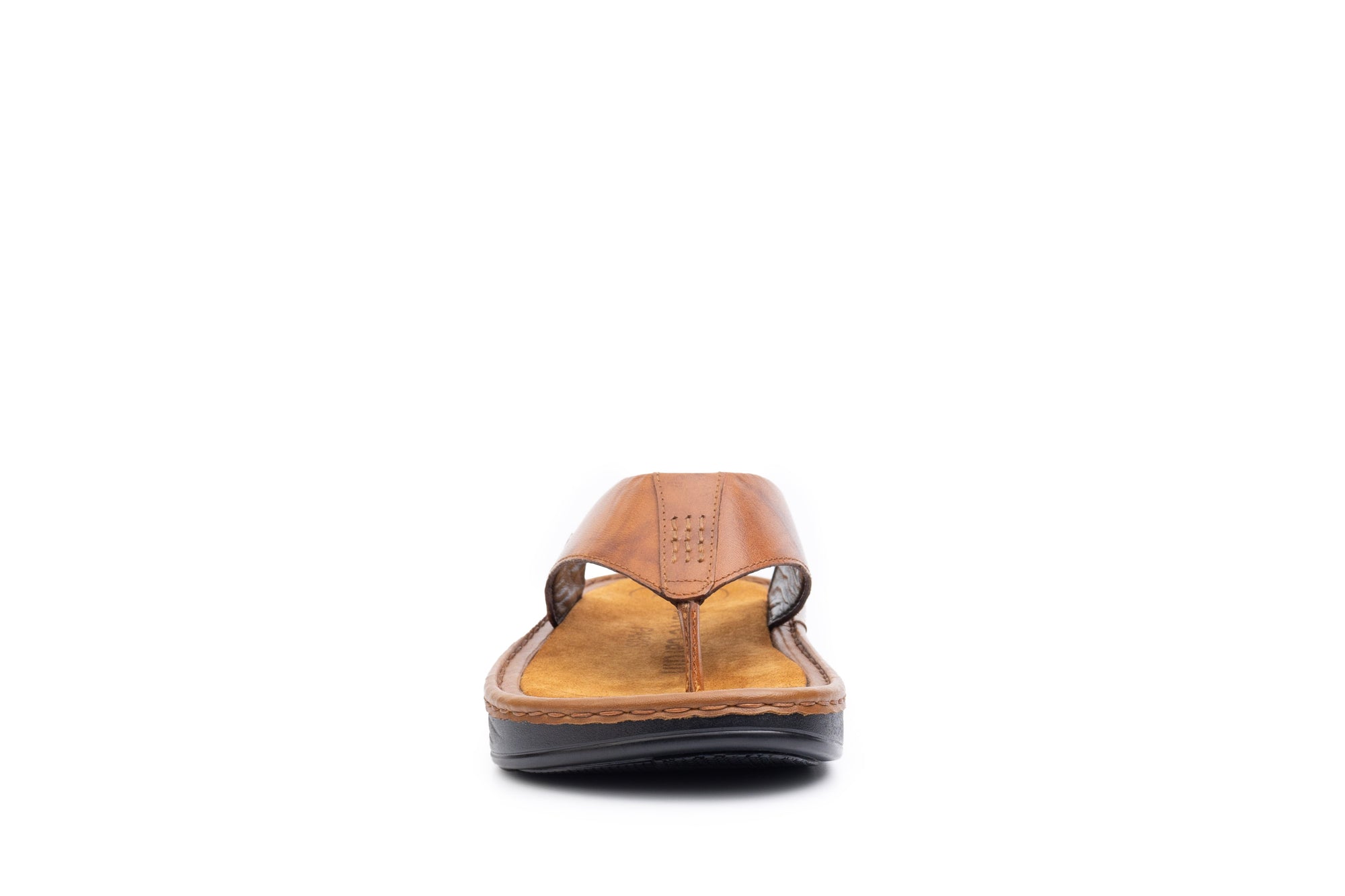 Hudson: Casual Tan Slipper