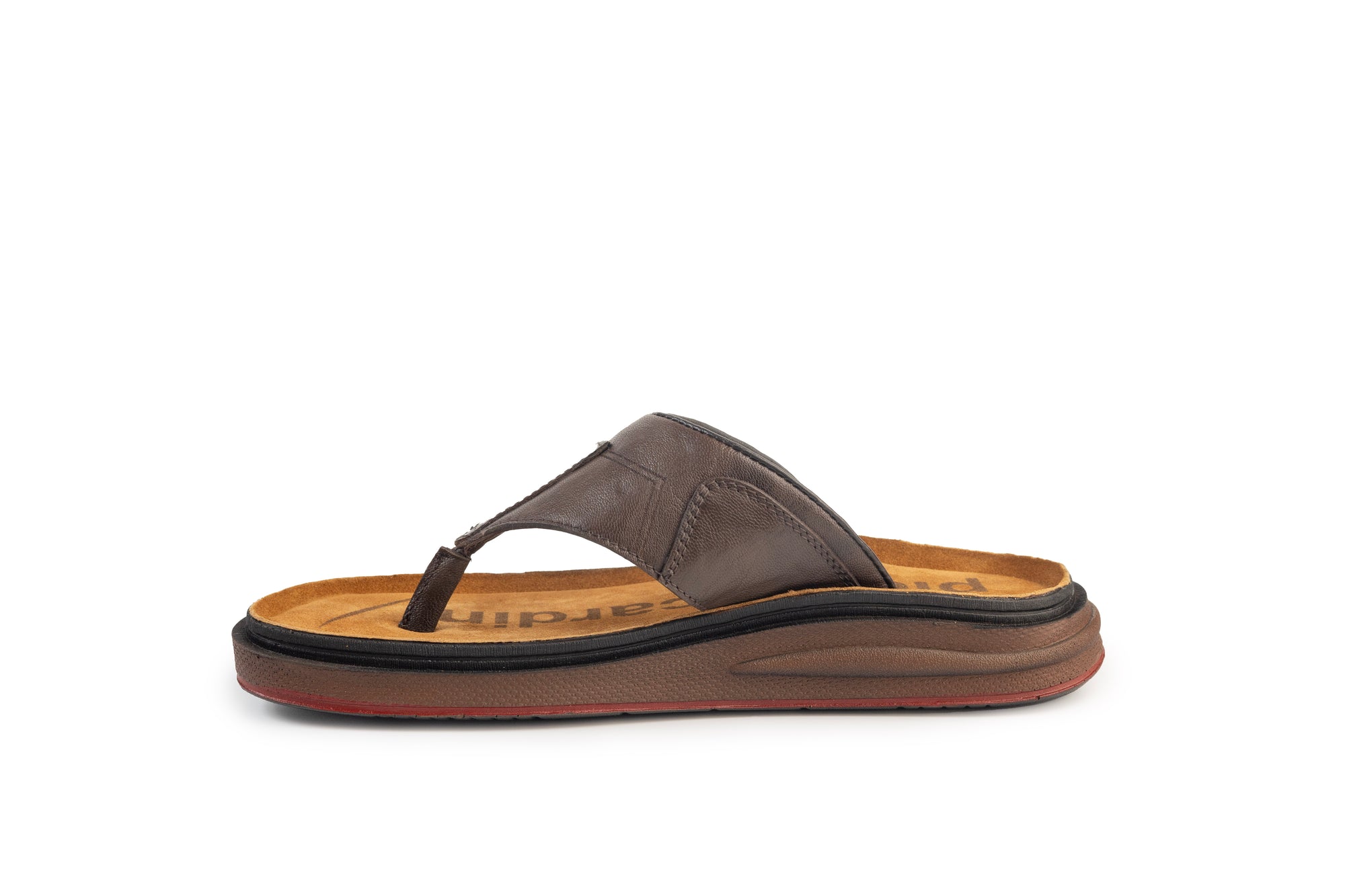 Azur: Brown Stitched Thong