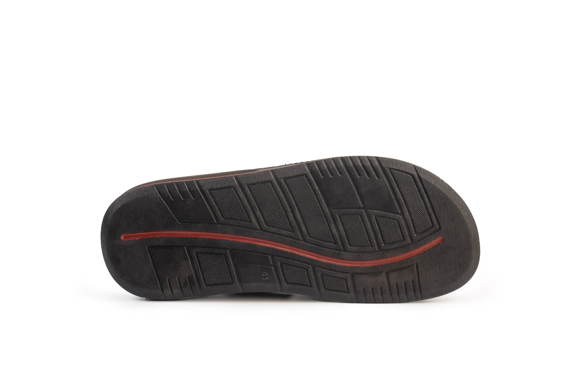 Azur: Brown Stitched Thong