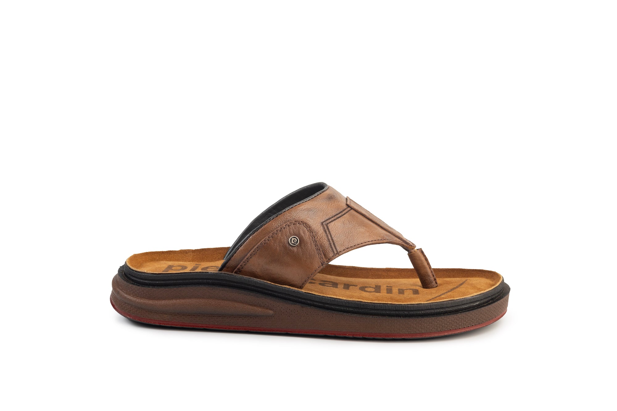 Azur: Tan Stitched Thong