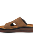 Azur: Camel Textured Buckle Slide
