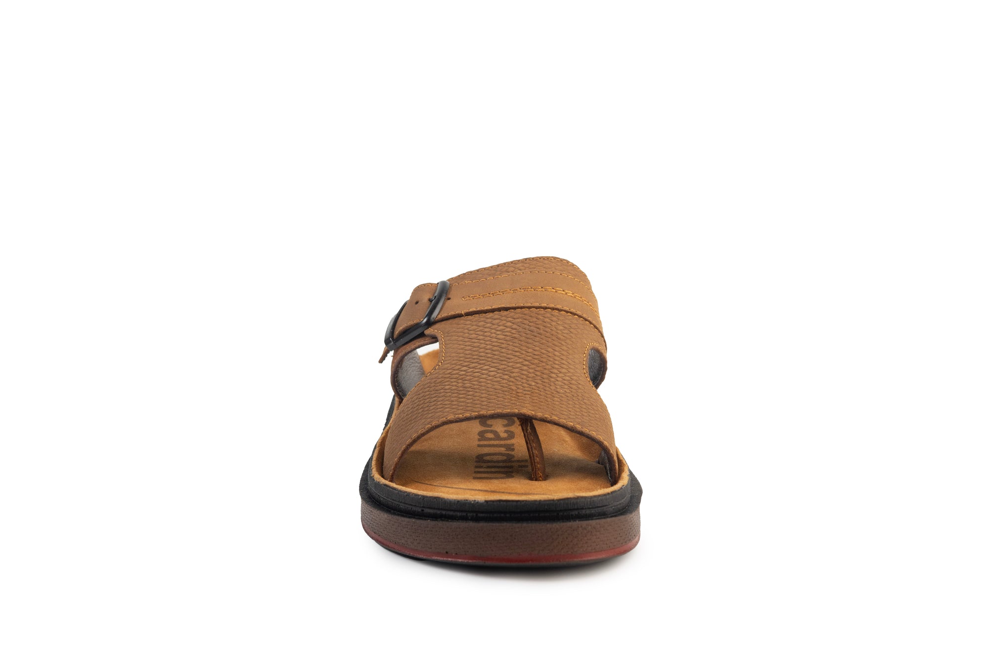 Azur: Camel Textured Buckle Slide