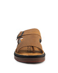 Azur: Camel Textured Buckle Slide