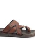 Vite: Tan Textured Sandal