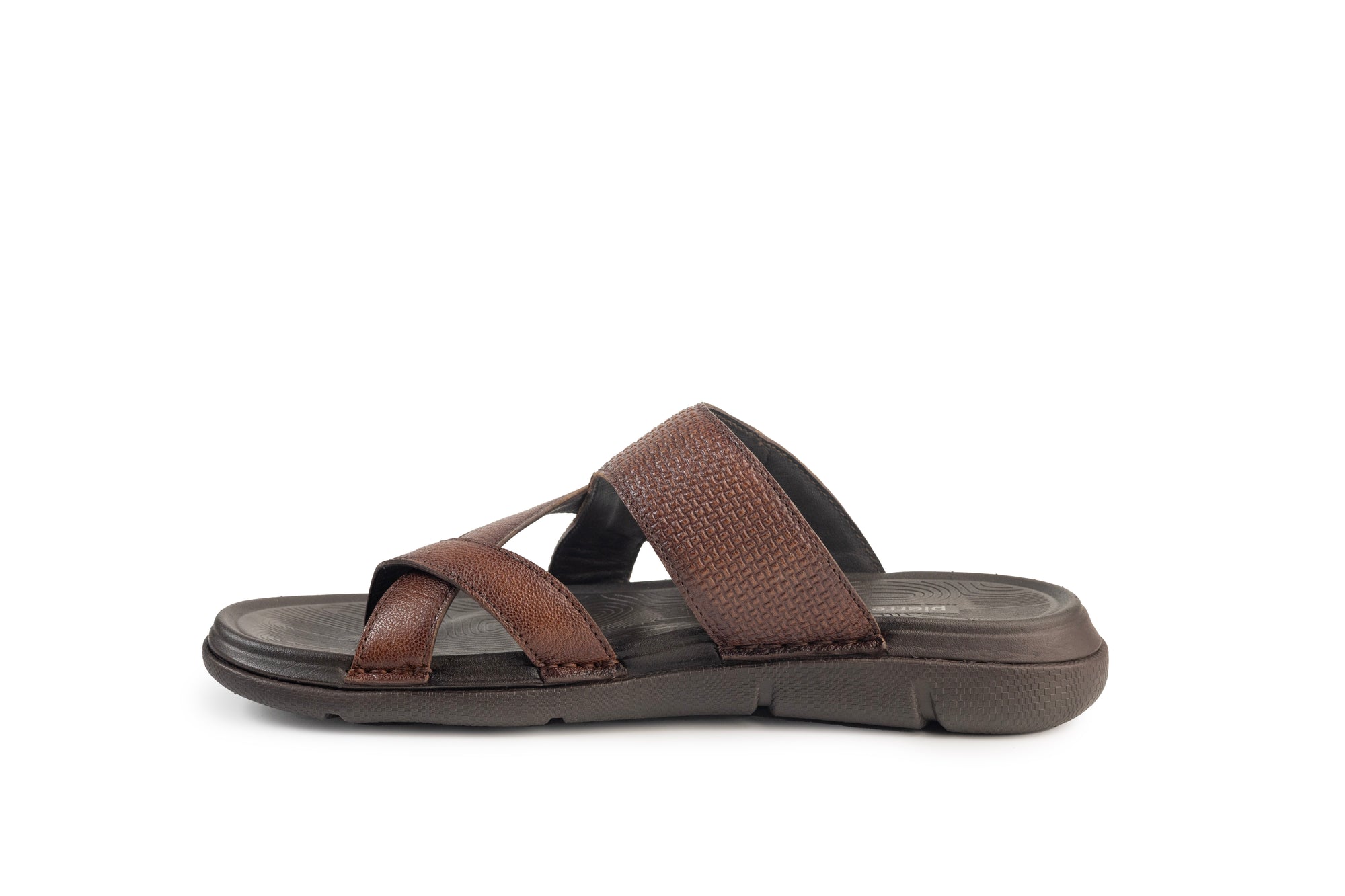 Vite: Tan Textured Sandal