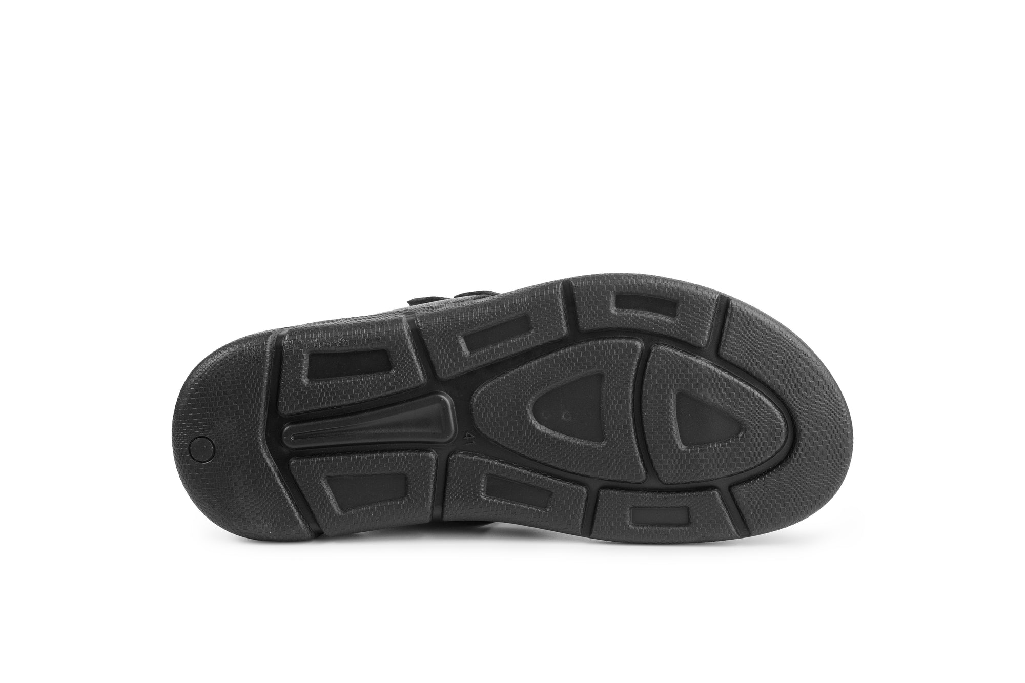 Vite: Black Dual-buckle Sandal