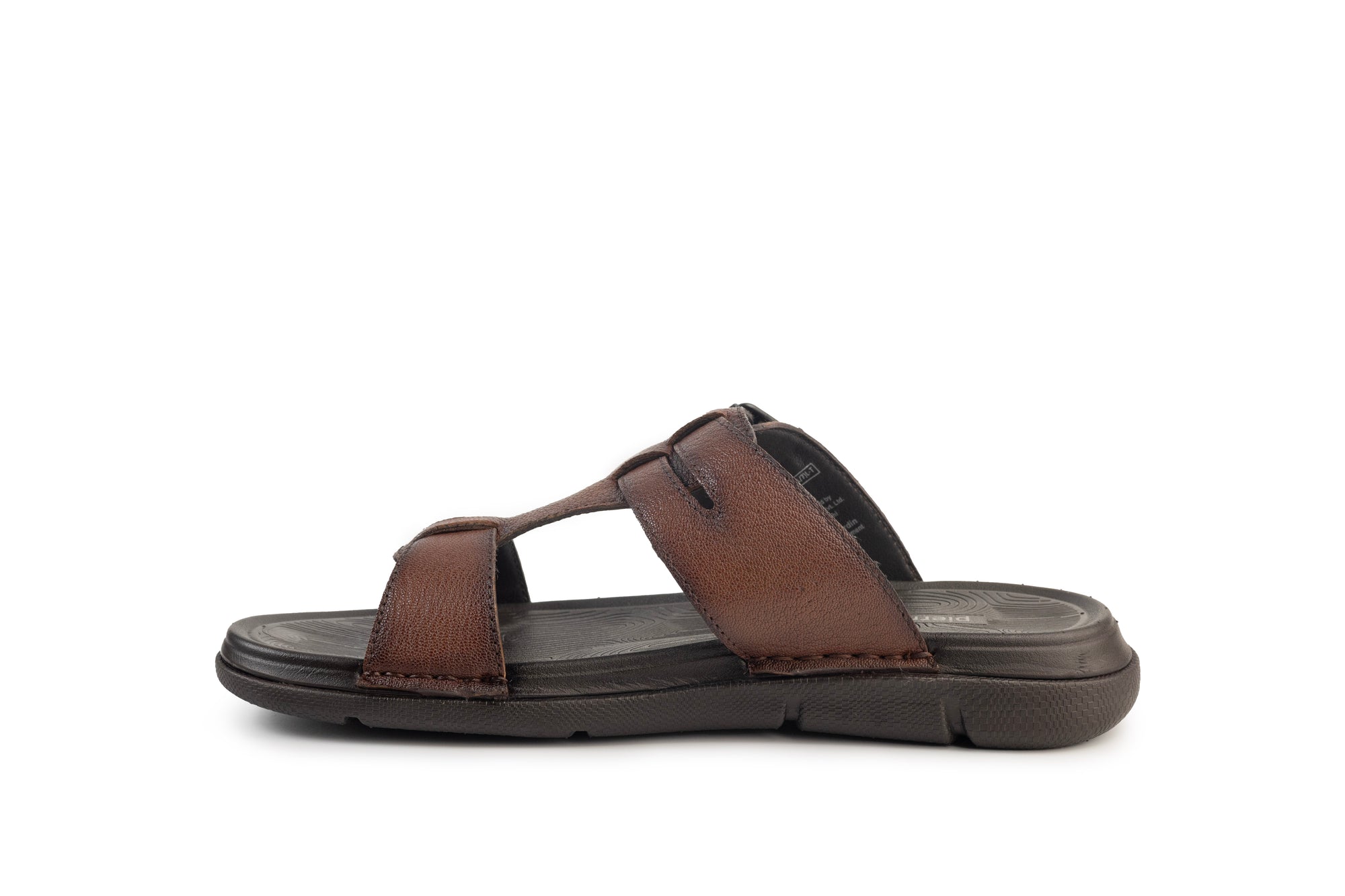 Vite: Tan Dual-buckle Sandal