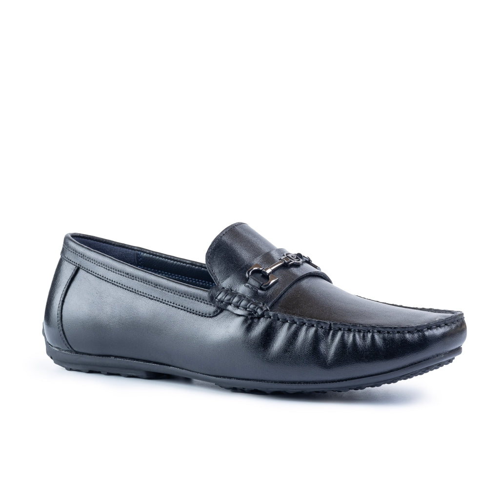 Monaco Black Moccasin