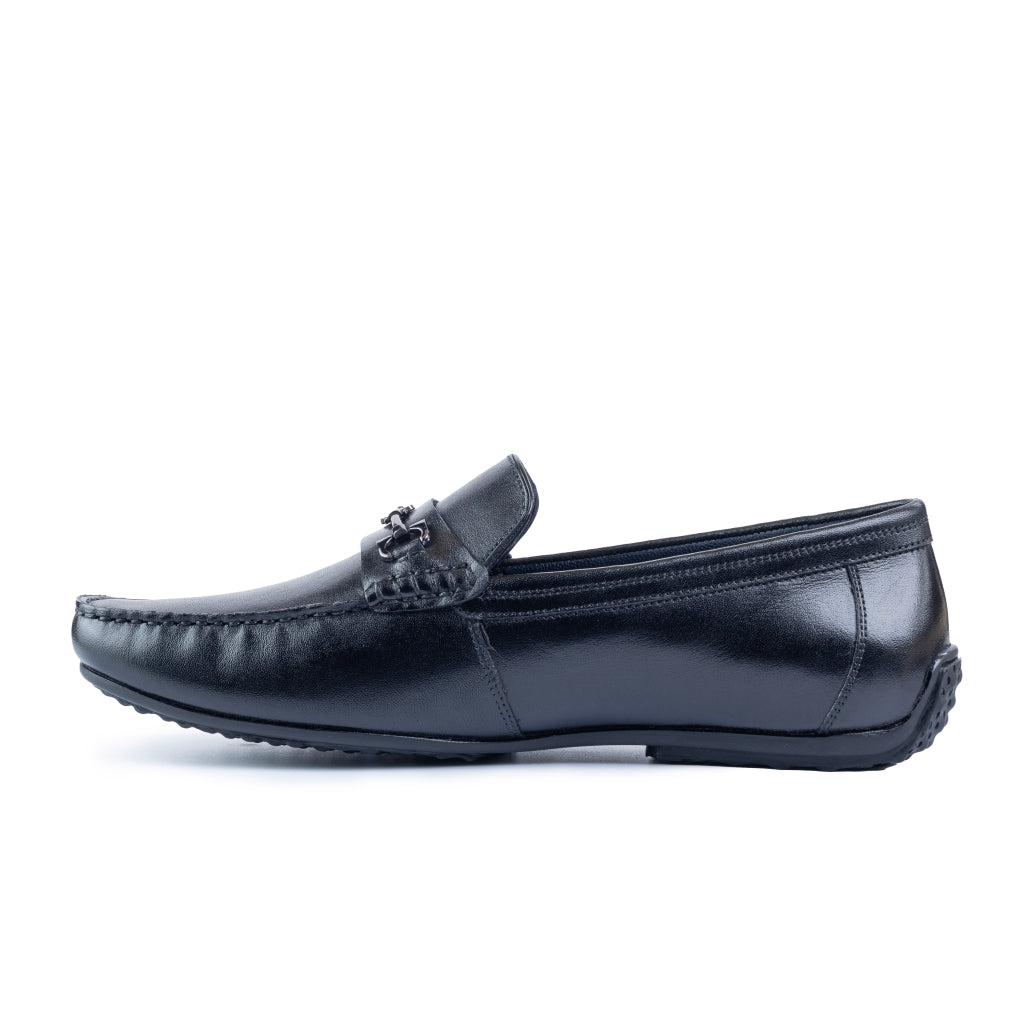Monaco Black Moccasin