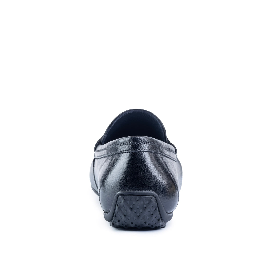 Monaco Black Moccasin